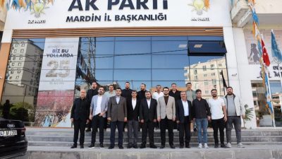 AK Parti Mardin İl Başkanlığı, düzenlediği katılım töreniyle Süs, Örnek