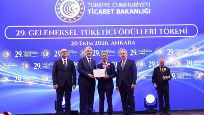 29’uncu Geleneksel Tüketici Ödülleri Ankara’da TOBB’da gerçekleştirilen görkemli bir törenle