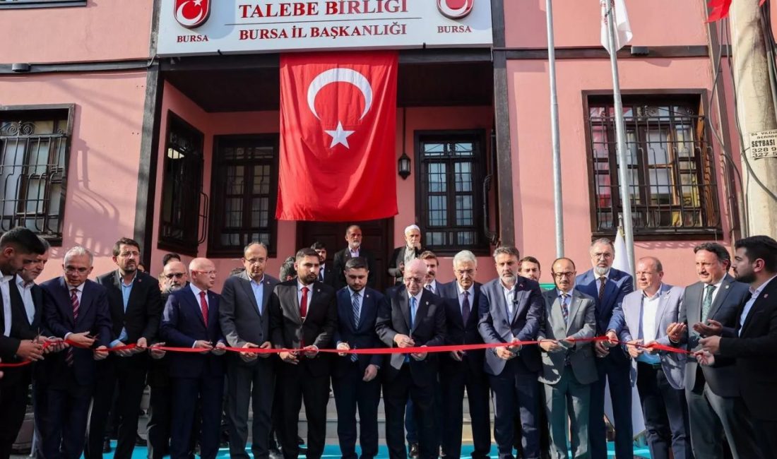 Bursa Büyükşehir Belediye Başkan Vekili Şahin Biba, Millî Türk Talebe