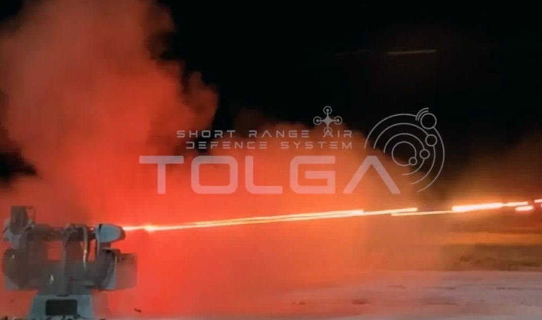 MKE TOLGA’nın çift namlulu sistemi Ateş Serbest 2026’da hedef dronu
