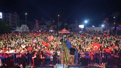 Muğla'da Dalaman Belediyesi tarafından Cumhuriyet’in 103’üncü yıl dönümü dolayısıyla düzenlenen