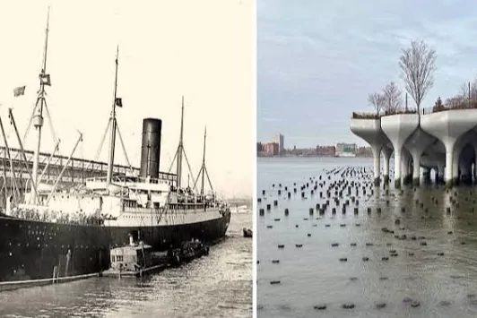 New York’un Hudson Nehri kıyısındaki gözde turistik noktası Little Island,