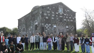 Kahramanmaraş’ın Nurhak ilçesinde yaşayan çocuklar, Ordu Büyükşehir Belediyesinin Kültür Gezileri