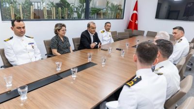 İzmir Körfezi’nde gerçekleştirilecek NUSRET-2026 Davet Tatbikatı öncesinde Mayın Filosu Komutanı