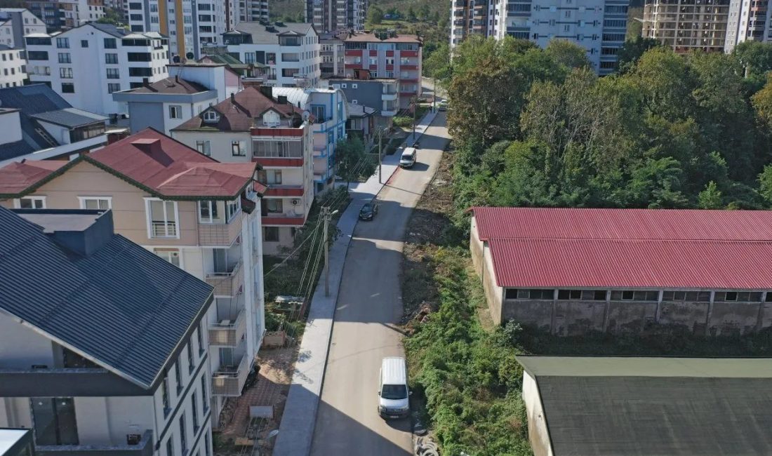 Ordu Büyükşehir Belediyesi Fatsa Dolunay Mahallesi’nde kaldırım çalışmalarına devam ediyor.