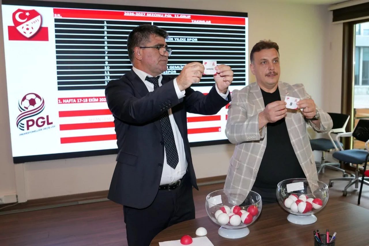 2026-2027 sezonu Profesyonelliğe Geçiş Ligi (PGL) fikstürü çekildi. Türkiye Futbol