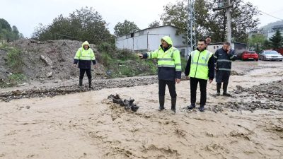 Sakarya Büyükşehir Belediye Başkanı Yusuf Alemdar; Sapanca ve Geyve'deki sel