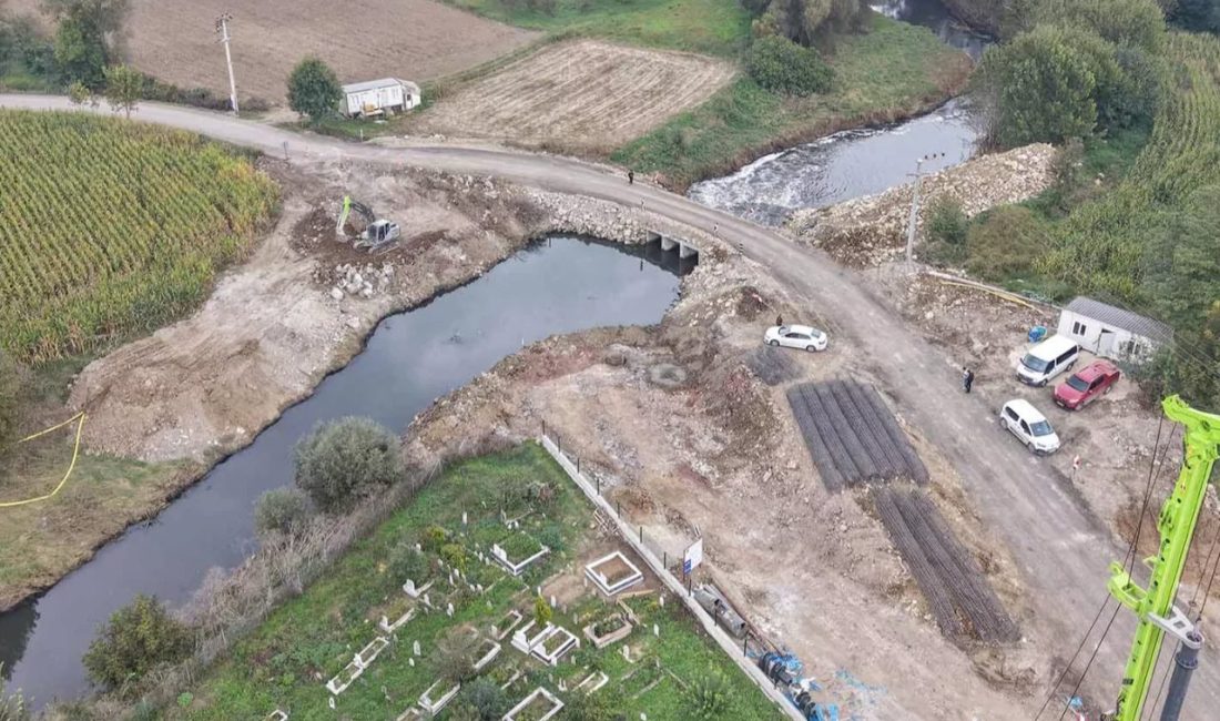 Sakarya Büyükşehir Belediyesi’nin Söğütlü’de yeniden inşa ettiği Beşdeğirmen Köprüsü’nde 120