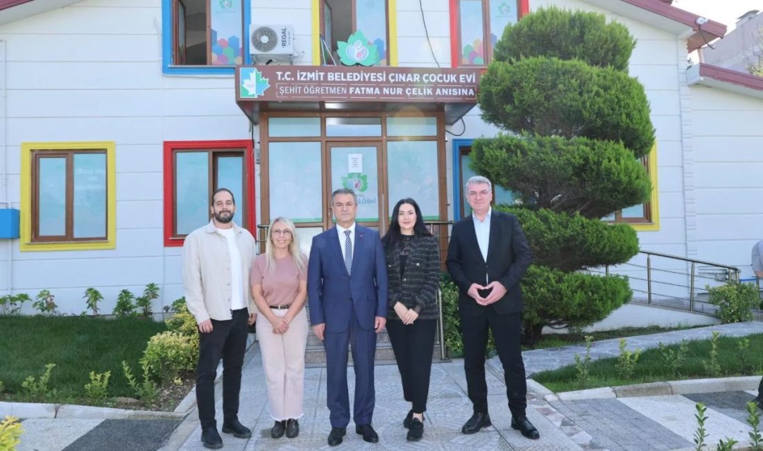 İzmit Belediyesi'nin 6’ncı Çınar Çocuk Evi olarak hayata geçirdiği Şehit