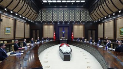 Cumhurbaşkanı Recep Tayyip Erdoğan başkanlığında toplanan Siber Güvenlik Kurulu’nda, Türkiye’nin