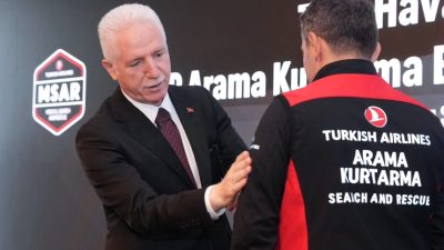 Türk Hava Yolları bünyesinde gönüllülerden oluşturulan 72 kişilik MSAR ekibi,
