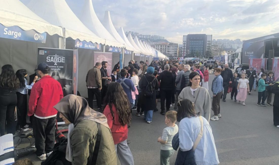 Trabzon Büyükşehir Belediyesi'nin düzenlediği BilimFest Trabzon, üç günde 223 bin