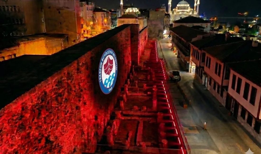 Trabzon Büyükşehir Belediyesi, Pazarkapı Mahallesi’ndeki tarihi kale surlarının restorasyonu, çevre