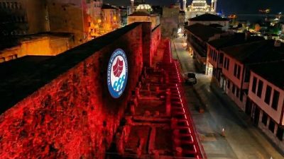 Trabzon Büyükşehir Belediyesi, Pazarkapı Mahallesi’ndeki tarihi kale surlarının restorasyonu, çevre