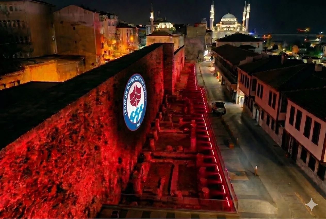 Trabzon Büyükşehir Belediyesi, Pazarkapı Mahallesi’ndeki tarihi kale surlarının restorasyonu, çevre