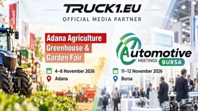 Truck1, Kasım ayında Adana ve Bursa’da düzenlenecek iki önemli sektör