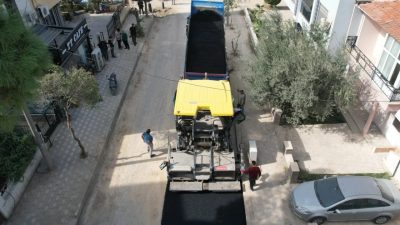 Manisa Büyükşehir Belediyesi, Turgutlu ilçesi Cumhuriyet Mahallesi Türkmen Yolu’nda altyapı,