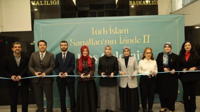 Gebze Belediyesi tarafından düzenlenen “Türk İslam Sanatları’nın İzinde II” sergisi,