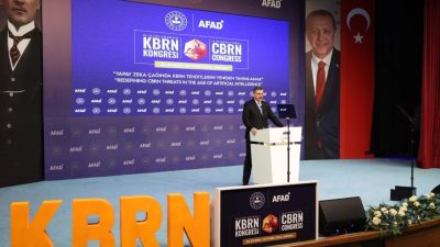 İçişleri Bakanı Mustafa Çiftçi, AFAD koordinasyonunda düzenlenen 4. Uluslararası KBRN