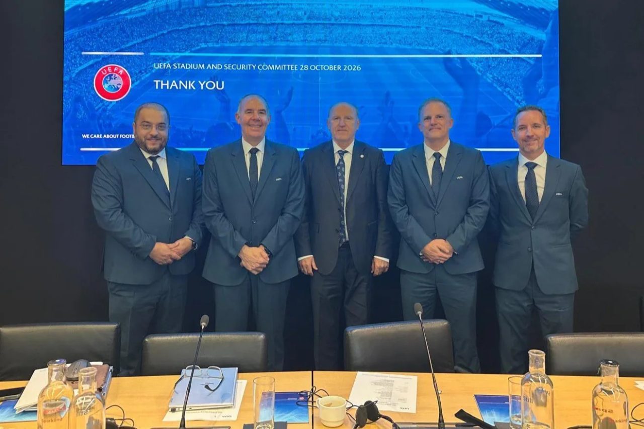 UEFA Stadyum ve Güvenlik Komitesi, İsviçre'nin Nyon kentinde bir araya