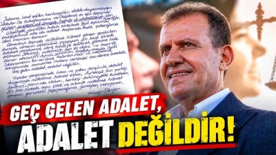 Seçer, açıklamasında “Geç gelen adalet, adalet değildir” sözlerine yer verdi.