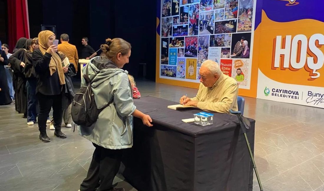 Çayırova Belediyesi’nin bu yıl 7'ncisini düzenlediği Çayırova Kitap Günleri’nde ilk