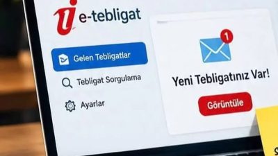 Gelir İdaresi Başkanlığı, elektronik tebligat sisteminin işleyişine ilişkin yeni düzenlemeyi