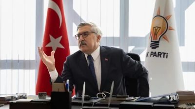 AK Parti Genel Başkan Yardımcısı Hüseyin Yayman, katıldığı bir televizyon