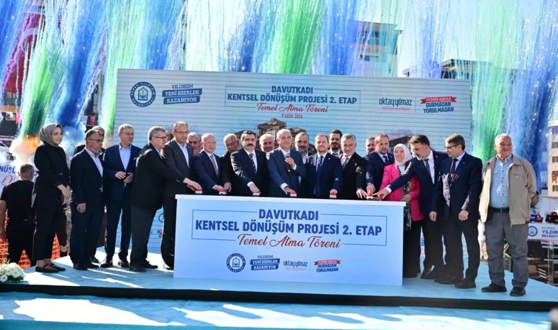 Bursa'nın Yıldırım ilçesini güvenli bir geleceğe taşımak için çalışmalarını sürdüren