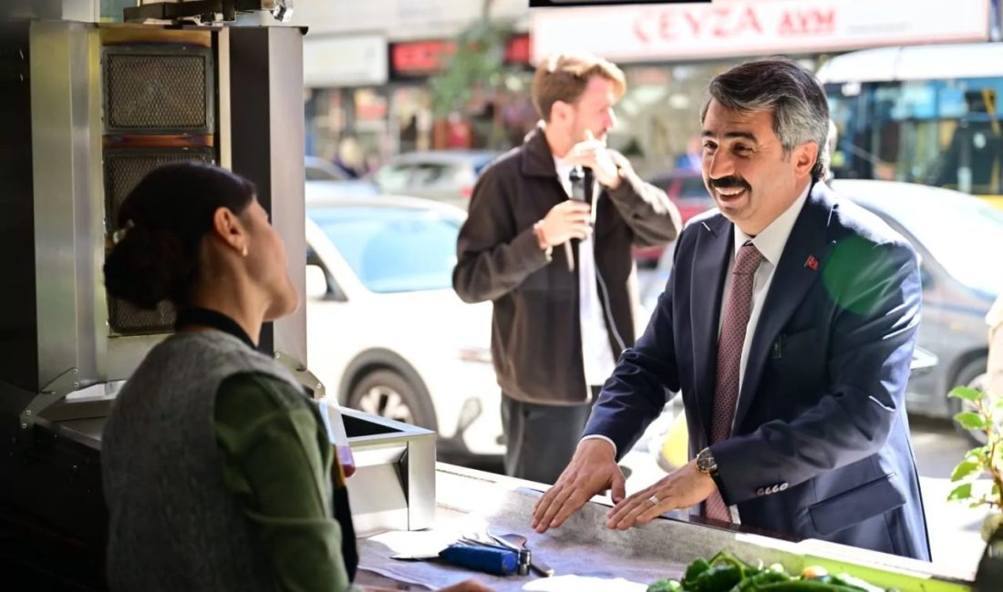 Yıldırım Belediye Başkanı Oktay Yılmaz, Teyyareci Mehmet Ali Caddesi esnafını
