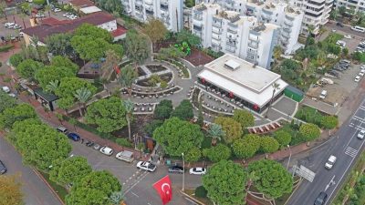 Alanya Belediyesi, Mahmutlar’da eski belediye arazisini baştan sona yenileyerek 450